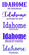 Home Town Collection-Idaho Shape Wooden Plank Signs