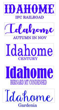 5/19@ 6:30PM  Home Town Collection- Idaho Shape Wooden Plank Signs-