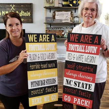 8/24 6:30 pm - 8:30 pm FOOTBALL FAN TEAM SPIRIT WOOD SIGNS - WORKSHOP