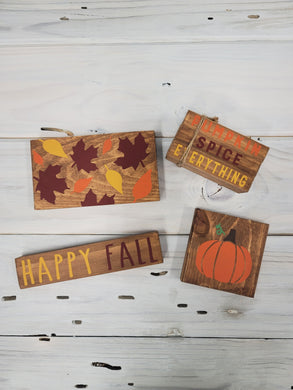 Fall Celebration -DIY KIT for TIERED RISER DECOR