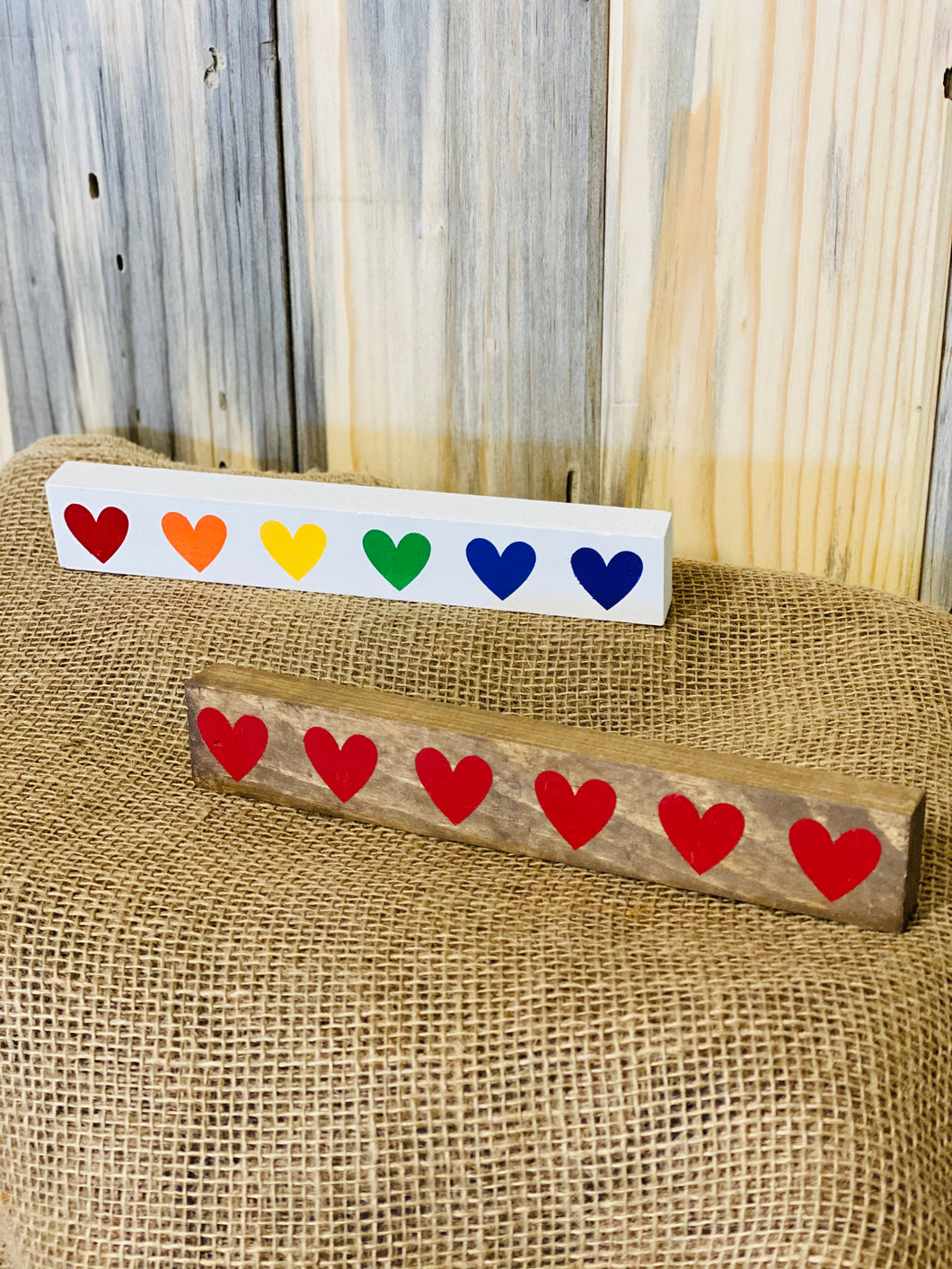 Hammer @ Home-Row of Hearts(Set of 2)