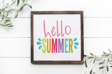 Summertime Collection-Framed Squares