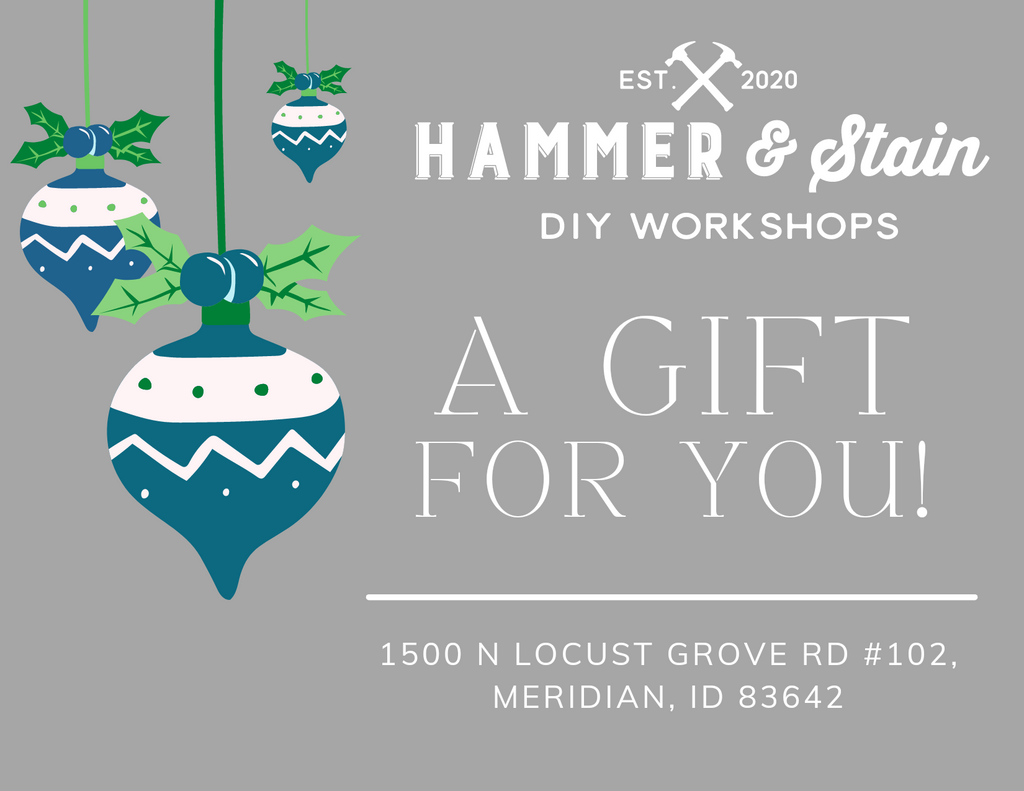 Gift Cards, Electronic Gift Cards Meridian, ID Hammer & Stain