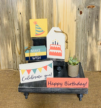 Birthday Celebration-DIY KIT for Tiered Riser Decor
