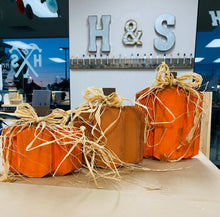 CHUNKY PUMPKINS or CANDY CORN TRIO Collection