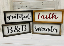 WORD of the Year-Framed Sign