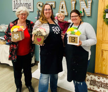 5/1 @ 1:00pm Wooden Flower Box Workshop
