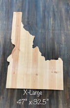5/19@ 6:30PM  Home Town Collection- Idaho Shape Wooden Plank Signs-