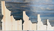 5/19@ 6:30PM  Home Town Collection- Idaho Shape Wooden Plank Signs-