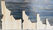 Home Town Collection Idaho Shape Wooden Plank Signs