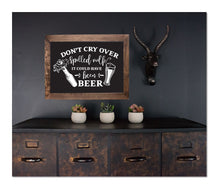 For The MAN CAVE OR HOME BAR - Framed Signs