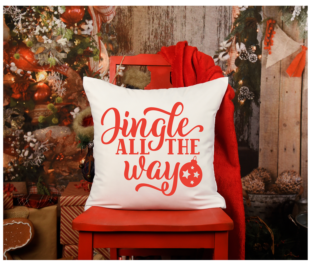 White clearance christmas pillows