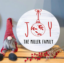 Christmas in July Collection *Holiday Round Door Hanger