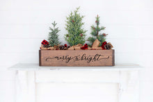 HOLIDAY COLLECTION-CHRISTMAS CENTERPIECE BOX