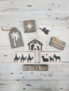 Nativity Celebration - DIY KIT for TIERED RISER DECOR