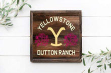 Yellowstone Collection - Square Signs