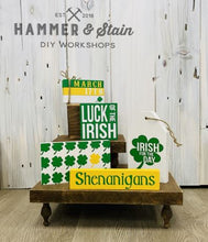 St. Patrick's Day Celebration-DIY KIT for Tiered Riser Décor