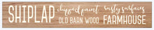 Wood Plank Signs - DIY Kit
