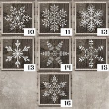 1/14 @ 6:30pm-COUPLES WORKSHOP-SNOWFLAKES FRAMED DECOR