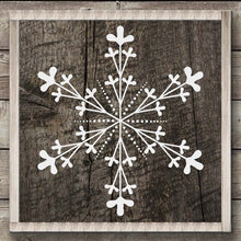 1/12 @ 6:30pm-PALLET SNOWFLAKE Workshop