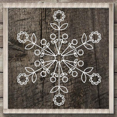 WINTER COLLECTION- PALLET SNOWFLAKE