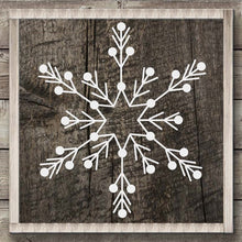 1/12 @ 6:30pm-PALLET SNOWFLAKE Workshop