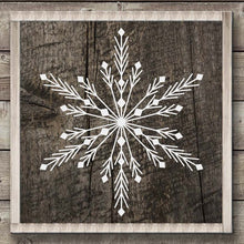1/12 @ 6:30pm-PALLET SNOWFLAKE Workshop