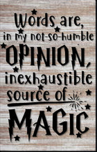 Wizards and Witches Signs
