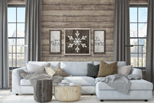 1/14 @ 6:30pm-COUPLES WORKSHOP-SNOWFLAKES FRAMED DECOR