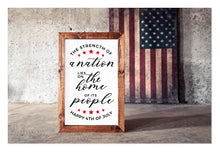 Americana Collection- Large Framed Signs