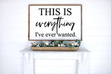 EVERYDAY COLLECTION -Large Framed Signs