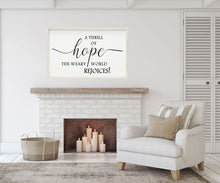 HOLIDAY COLLECTION- 2' x 3' Framed Sign