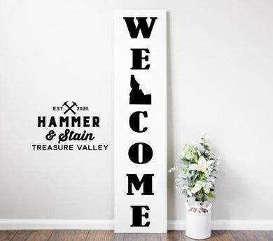 Home Town Idaho Collection- Welcome Planks