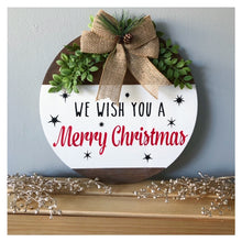 Christmas in July Collection *Holiday Round Door Hanger