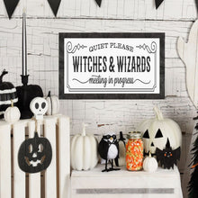 Halloween Collection- LARGE Framed Signs