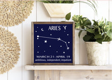 ZODIAC SIGN COLLECTION-FRAMED SIGNS