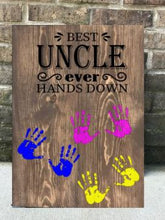 Father's Day Collection- Handprint Pallet Sign