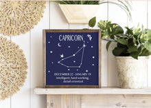 1/28 @ 6:30PM-ZODIAC FRAMED SIGNS