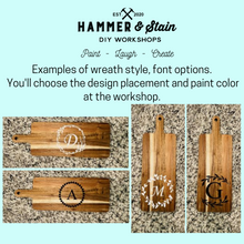 6/11@ 11:00AM-Charcuterie & Monogram Board Workshop