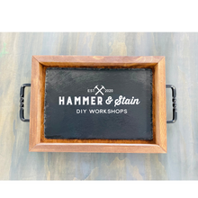 Farmhouse Style Charcuterie Tray w/ Slate
