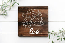 1/28 @ 6:30PM ZODIAC SIGN-WOOD TILE
