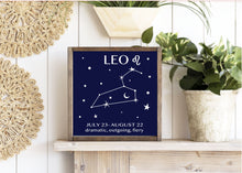 1/28 @ 6:30PM-ZODIAC FRAMED SIGNS