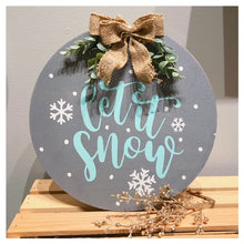 Christmas in July Collection *Holiday Round Door Hanger