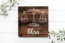 1/28 @ 6:30PM ZODIAC SIGN-WOOD TILE