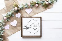 Valentine's Day Collection- Wood Tile