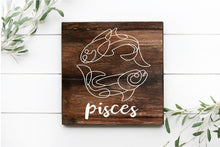 ZODIAC SIGN COLLECTION- WOOD TILE
