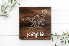 ZODIAC SIGN COLLECTION- WOOD TILE