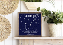 ZODIAC SIGN COLLECTION-FRAMED SIGNS