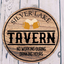 BEER ROUND BAR SIGN