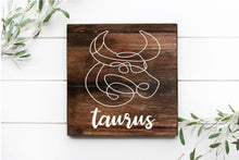 1/28 @ 6:30PM ZODIAC SIGN-WOOD TILE